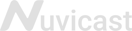Nuvicast Text Logo